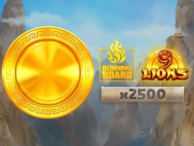 9 Lions Burning Board